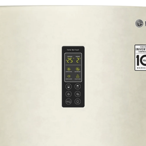 Frigider LG GA-B419SEUL Beige 223l/ No Frost, 79l/ No Frost, A+ photo 3