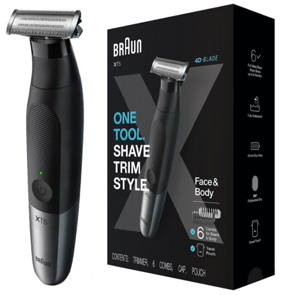 Триммер Braun XT5200 Черный  photo 6