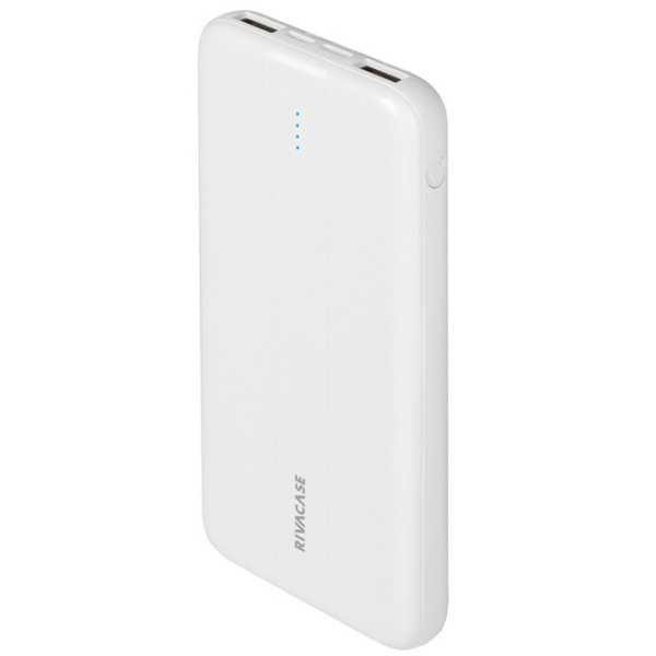 Power Bank 10000 mAh RivaCase VA2041 (10 W) White  photo 3