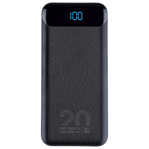 Power Bank 20000 mAh RivaCase VA2580 (20 W) Black  photo 1