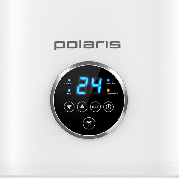 Boiler Polaris SIGMA Wi-Fi 80 SSD White 2000 W, 80 l, «Uscat», Oțel inoxidabil photo 6