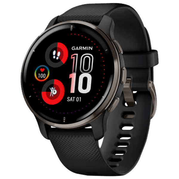 Ceas inteligent Garmin Venu 2S Plus Black 1.3" | 43.6 mm | Oțel inoxidabil/Silicon
| 010-02496-11 photo 1