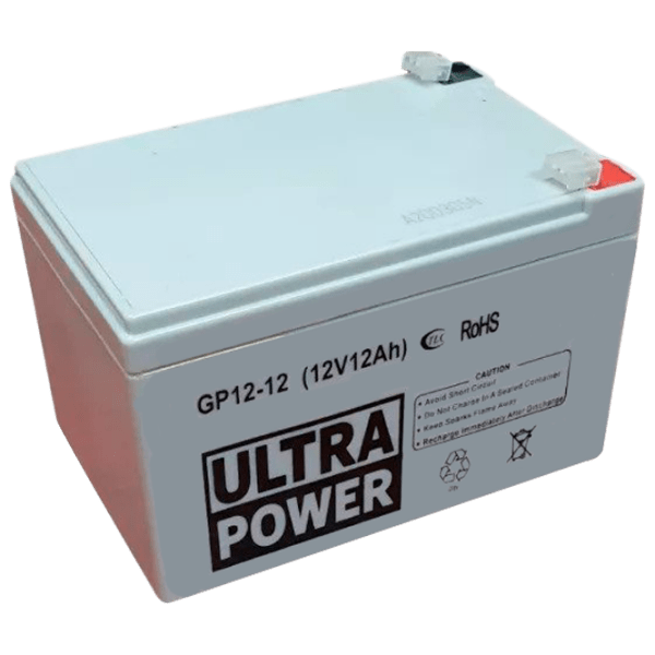 Аккумуляторная батарея для ИБП Ultra Power GP12-12 12 В 12 Ач Серый  photo 1