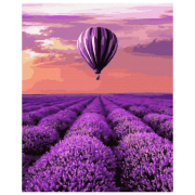 Pictură pe numere BrushMe Balon Provence GX32305 50 x 40 cm, P&acirc;nză