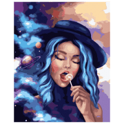 Pictură pe numere BrushMe Gustul universului GX41141 50 x 40 cm, P&acirc;nză