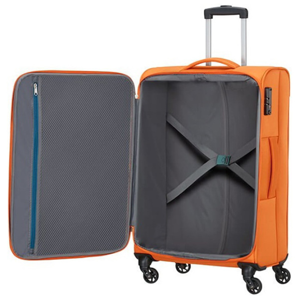 Valiză American Tourister Heat Wave Orange 65l   photo 6