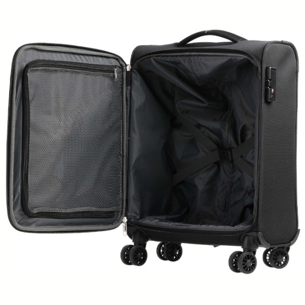 Чемодан American Tourister Crosstrack Черный Серый 43л   photo 4