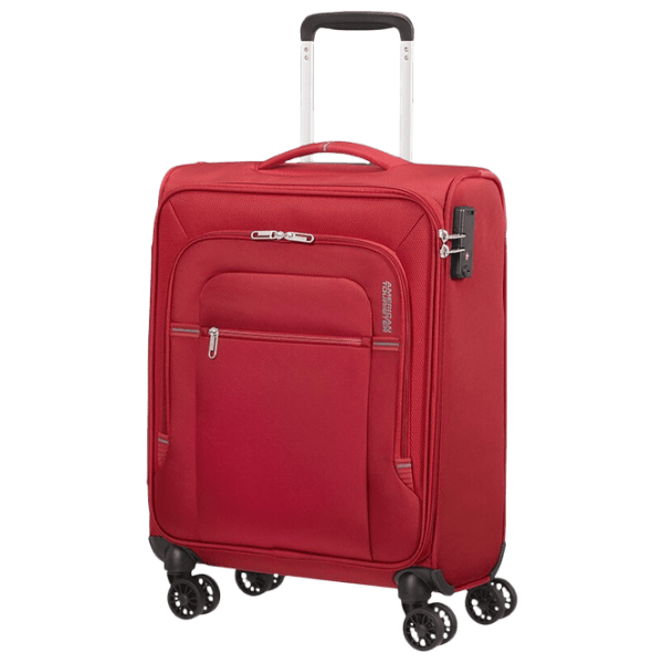 Чемодан American Tourister Crosstrack Красный 43л   photo 1