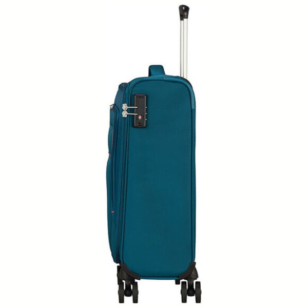 Чемодан American Tourister Crosstrack Тёмно-синий Оранжевый 43л   photo 5