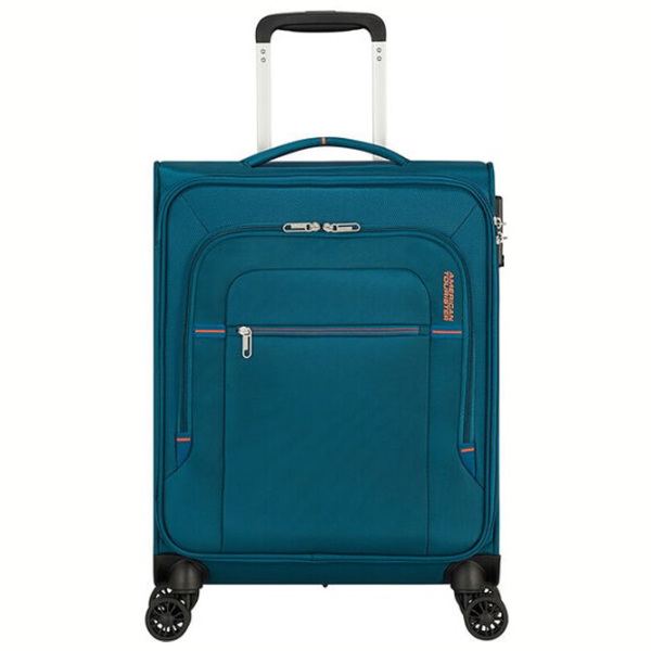 Чемодан American Tourister Crosstrack Тёмно-синий Оранжевый 71.5л   photo 3