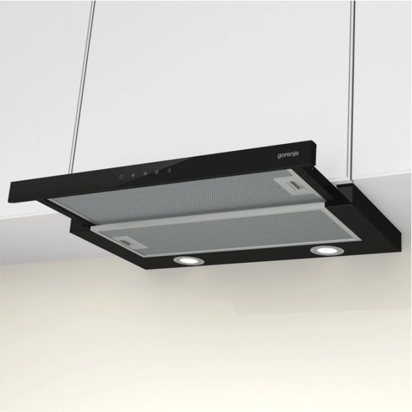 Вытяжка Gorenje TH 64E3 BG Черный 60 см, Рециркуляция, 350 м³/ч photo 6