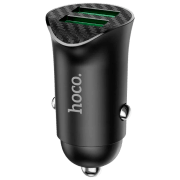 Încărcător auto Hoco Z39 (18 W) Black  / Black