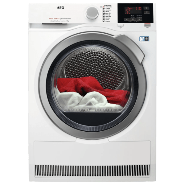 Mașină de uscat rufe AEG T8DBG68S White 8 kg, A+++ photo 1