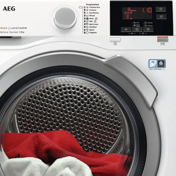 Mașină de uscat rufe AEG T8DBG68S White 8 kg, A+++ photo 3