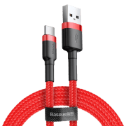 Cablu pentru telefon Baseus CATKLF-B09 USB Type-A/ USB Type-C Red 
