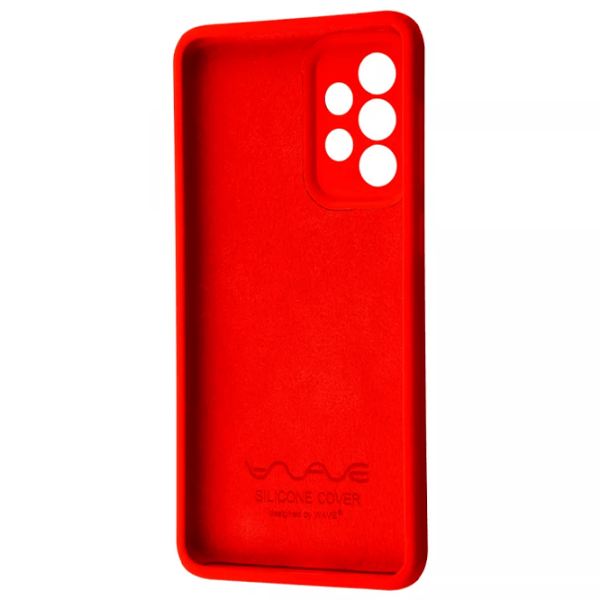 Чехол для смартфона Samsung Galaxy A33 5G (Full Silicone) Красный WAVE, TPU, Back photo 2