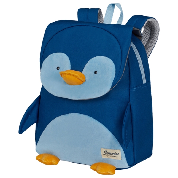 Ghiozdan pentru copii Samsonite Happy Sammies Eco Pinguinul Peter S+ Blue  photo 2
