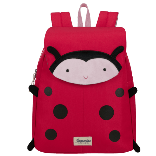 Ghiozdan pentru copii Samsonite Happy Sammies Eco Ladybug Lally S+ Red  photo 1