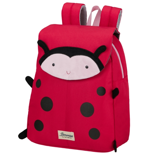 Ghiozdan pentru copii Samsonite Happy Sammies Eco Ladybug Lally S+ Red  photo 2
