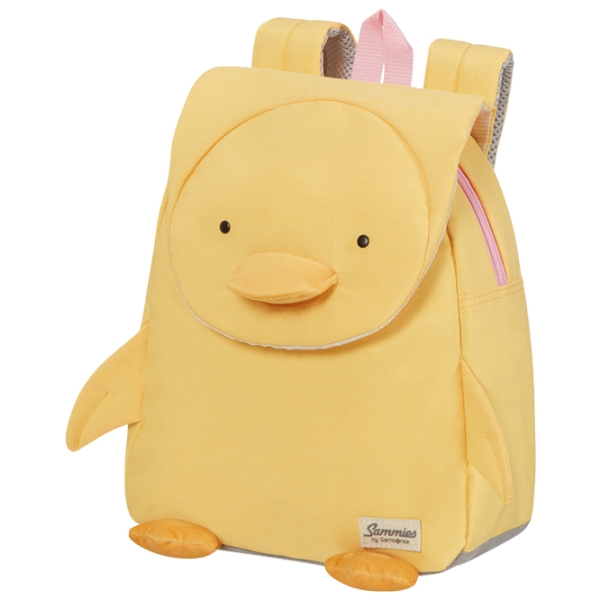 Ghiozdan pentru copii Samsonite Happy Sammies Eco Rața Dodie S Yellow  photo 2