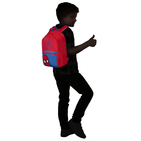 Рюкзак для детей Samsonite Marvel Ultimate 2.0 Spider-Man M Красный  photo 7