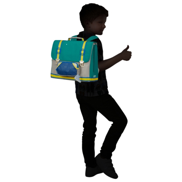 Рюкзак для детей Samsonite Sam School Spirit Lemon Fields M Зеленый  photo 5