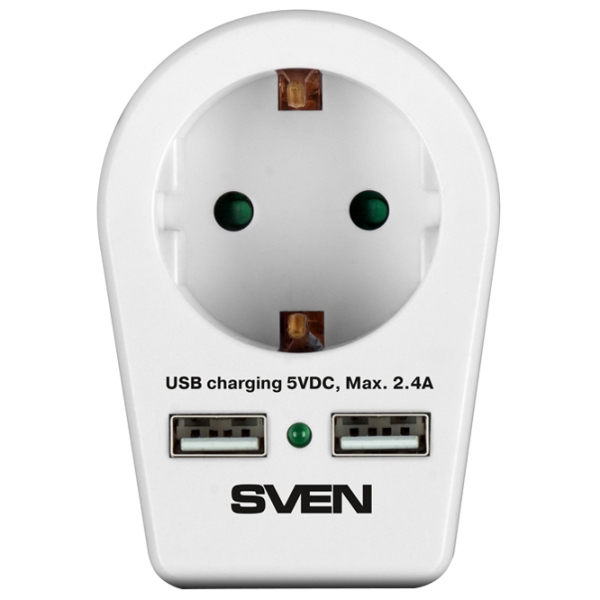 Удлинитель Sven SF-S1U Белый  photo 2