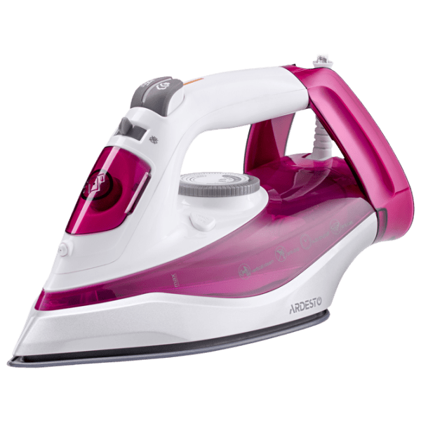 Fier de călcat Ardesto IR-C2230-BUR Burgundy 2200 W, 35 g/ min, 0.3 l, Ceramică photo 1