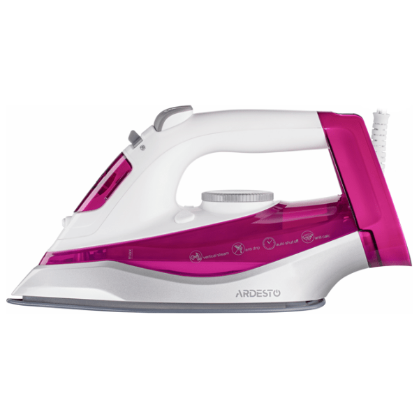 Fier de călcat Ardesto IR-C2230-BUR Burgundy 2200 W, 35 g/ min, 0.3 l, Ceramică photo 2