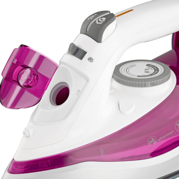Fier de călcat Ardesto IR-C2230-BUR Burgundy 2200 W, 35 g/ min, 0.3 l, Ceramică photo 5
