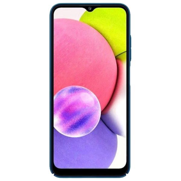 Husă pentru smartphone Samsung Galaxy A33 (Frosted Shield) Blue Nillkin, PC, Back photo 2