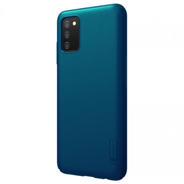 Husă pentru smartphone Samsung Galaxy A33 (Frosted Shield) Blue Nillkin, PC, Back photo 3