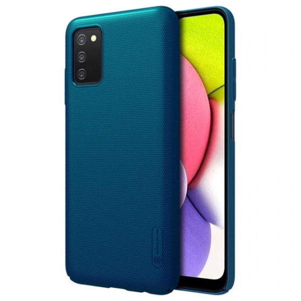 Husă pentru smartphone Samsung Galaxy A33 (Frosted Shield) Blue Nillkin, PC, Back photo 4