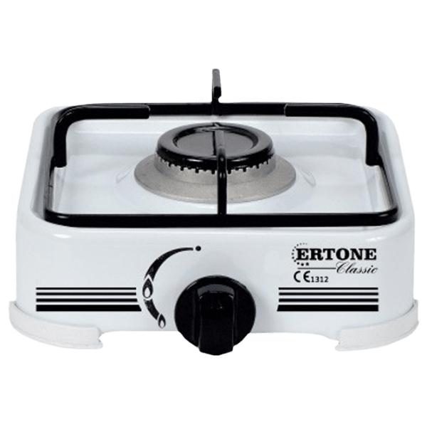 Ertone ERT-MN206 White Pe gaz, Oțel emailat photo 1
