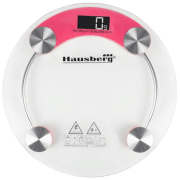 Cântar de podea HAUSBERG HB6000 Transparent 180 kg / Transparent
