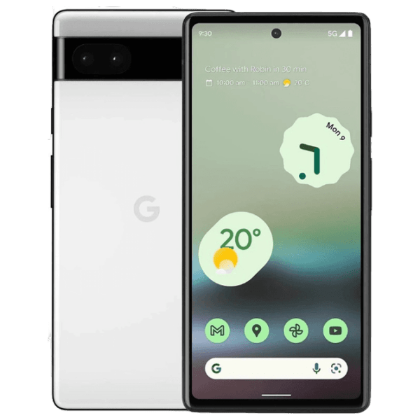 Google Pixel 6a 128 GB Chalk White 6.1" | 12.2 MP | 6 GB | Dual SIM photo 1