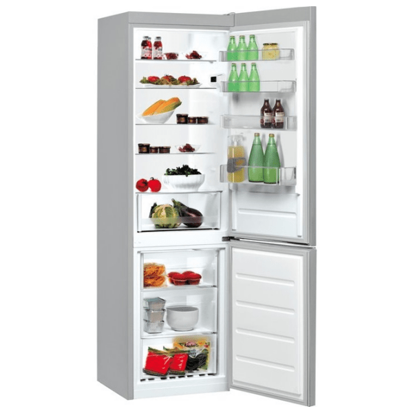 Frigider Indesit LI9 S1E S Silver 261l/ Automat, 111l/ Manual, A+ photo 2