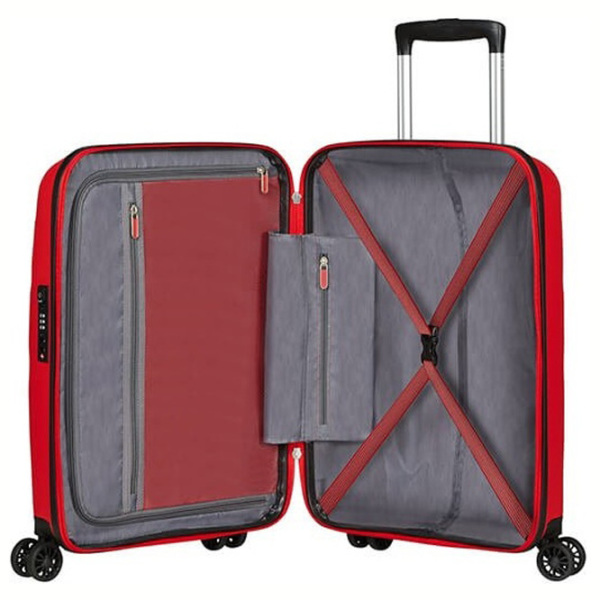 Чемодан American Tourister Bon Air DLX Красный Magma 33л   photo 6