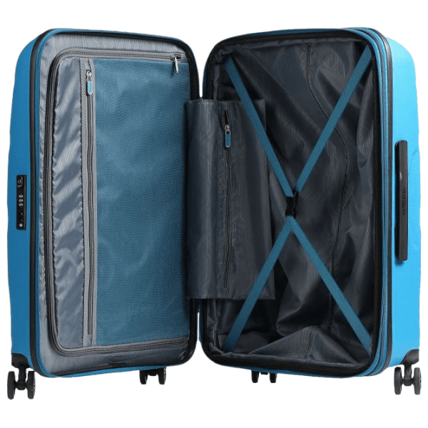 Чемодан American Tourister Bon Air DLX Синий Seaport 33л   photo 7