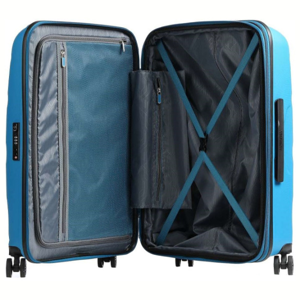 Чемодан American Tourister Bon Air DLX Синий Seaport 66л   photo 6