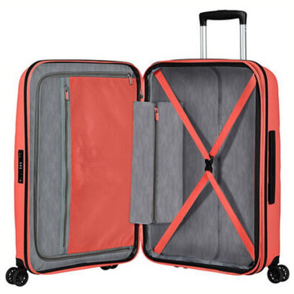 Чемодан American Tourister Bon Air DLX Розовый Коралловый 66л   photo 6