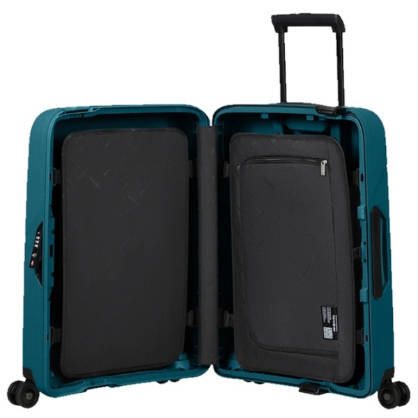 Valiză Samsonite Magnum Eco Blue Petrol 38l   photo 5