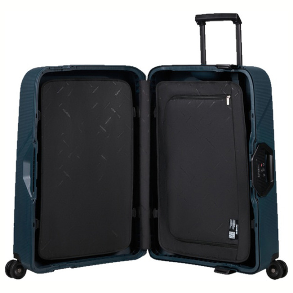 Valiză Samsonite Magnum Eco Blue Midnight 82l   photo 6