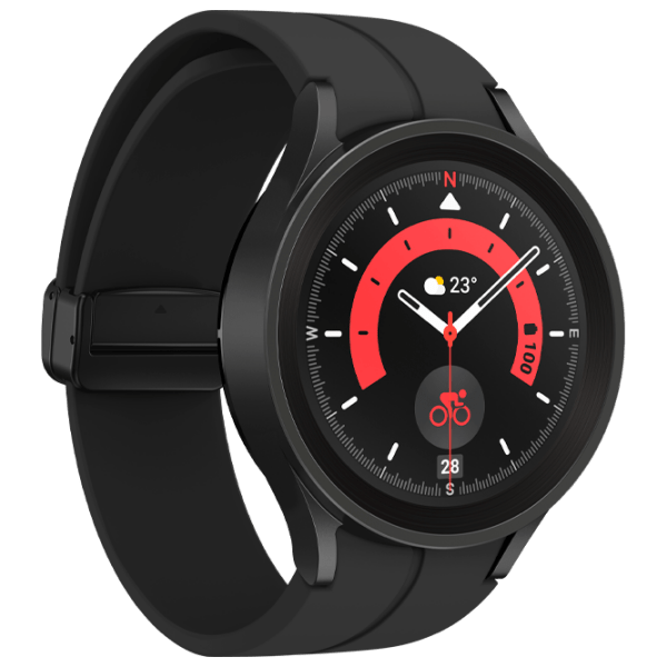 Умные часы Samsung Galaxy Watch5 Pro Черный 1.36" | 45 мм | Титан/Силикон
|  photo 3