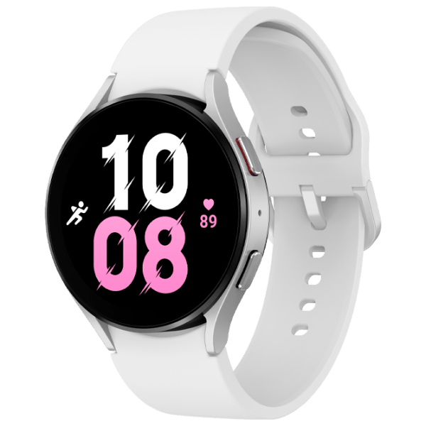 Умные часы Samsung Galaxy Watch5 Серебристый 1.36" | 44 мм | Алюминий/ Силикон
| photo 1