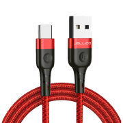 Кабель для телефона Jellico A4 USB Type-A/ USB Type-C Красный 