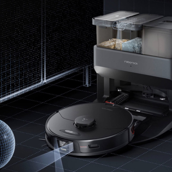 Aspirator Robot Roborock S7 Max Ultra Black Umedă, 60 W, 67 dB photo 8