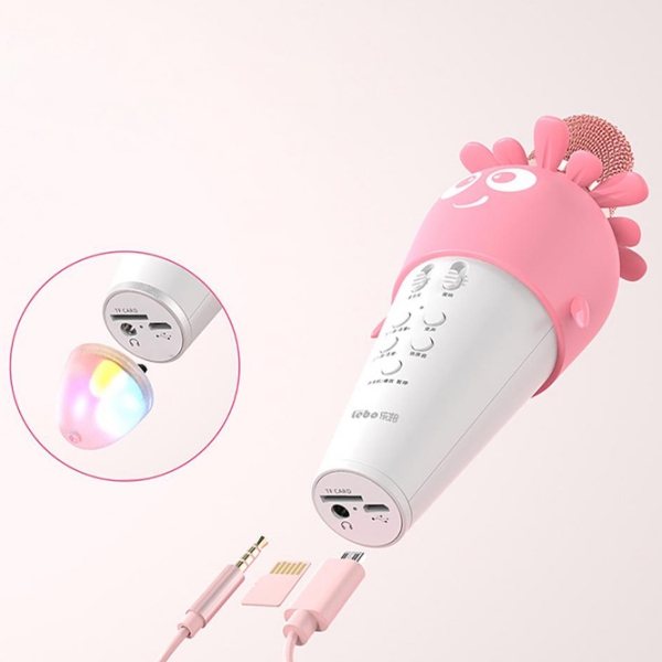 Microfon Helmet BT K5 Pink  photo 4