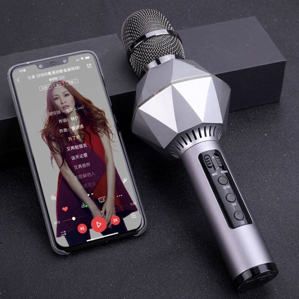 Microfon Helmet BT K7 Grey  photo 2
