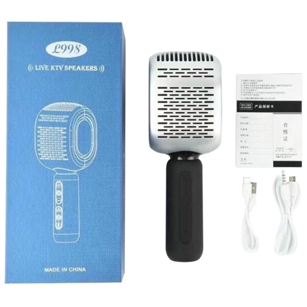 Microfon Helmet BT L998 Silver  photo 3
